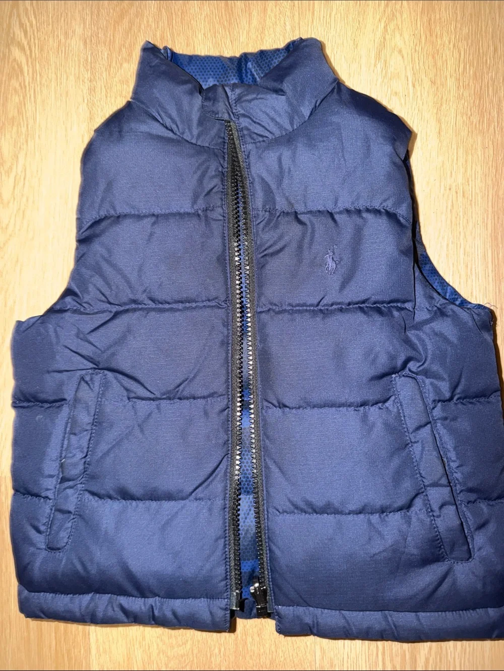 Ralph Lauren Dark Navy Quilted Puffer Vest